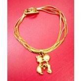 Pulseira casal Dourada
