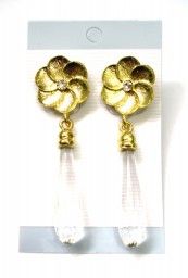 Brinco Gota Dourado