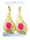 Brinco Rosa Dourado